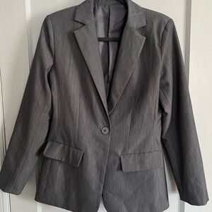 Women's Gray Blazer